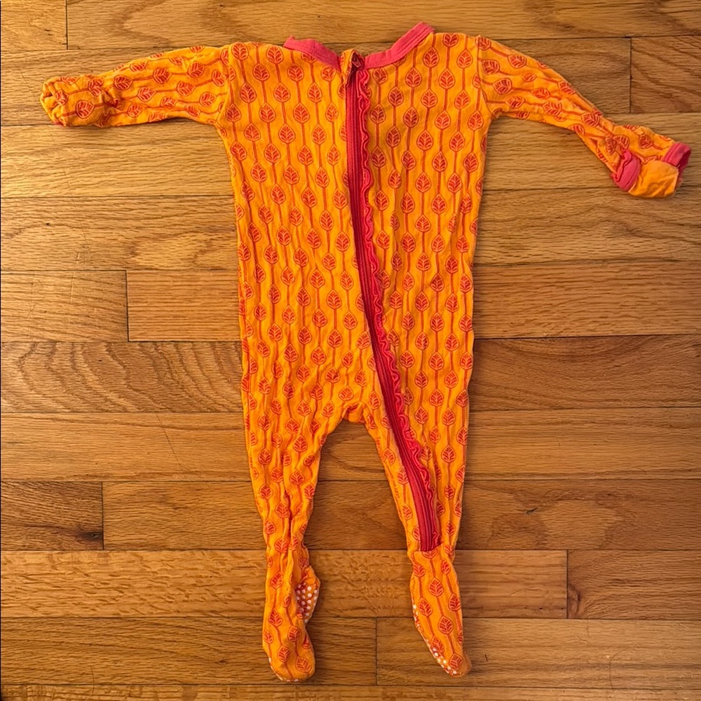 Orange and Pink Kids One Piece